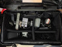 USHOW  TRAVEL德系工艺PC箱铝框拉杆旅行箱摄影工具箱航空机长箱男女行李密码箱 黑色圆角款 20英寸（带内胆） 晒单实拍图