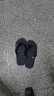 卡帝乐鳄鱼（CARTELO）人字拖鞋男士夏季户外穿运动居家用软底沙滩凉拖 VP1520 黑色 39 实拍图