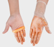 英科医疗一次性手套食品级餐饮美容洗碗厨房家务清洁透明防水PVC手套XL码 实拍图
