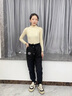 俞兆林白鸭绒羽绒裤女士外穿冬季宽松高腰休闲哈伦裤加厚显瘦加绒保暖裤 升级黑金【90白鸭绒】抗寒-40℃ L 【推荐90-120斤】 实拍图