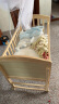 智贝婴儿床实木多功能尿布台新生儿宝宝可拼接移动儿童床 ZB698+床垫 实拍图