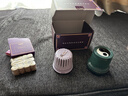 启春堂艾小星艾灸罐扶阳罐砭石按摩器刮痧经络刷家用工具颈椎热敷 【磁石款】艾小星1台【12颗艾柱】 实拍图