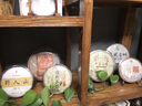 长君木歌 普洱茶架子透明茶饼盒茶饼架防尘实木茶盒展示架茶叶摆放收纳盒 小号透明盒（放100-180g单个） 实拍图