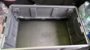 悦卡 后备箱收纳箱车载汽车储物箱可折叠户外露营车用杂物整理箱用品 【升级加厚】黑灰平盖小号35L+防水袋 实拍图