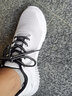 鸿星尔克男鞋网面跑步鞋透气跑鞋轻便减震运动鞋休闲运动鞋子男-百元券 正白（男款） 41 实拍图
