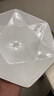 康琴（KANGQIN）白钻石金边家用盘子菜盘方形异形菜盘网红款整套陶瓷餐具餐盘碗盘 【描金】8英寸六角平盘6个装 实拍图