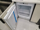 海信（Hisense）卧式【隐藏橱柜】冰箱嵌入式小冰箱台下一级能效内嵌式隐藏橱柜一体冷藏冷冻对开底部散热岛台小冰 单冷冻(97L BD-97F/A) 实拍图