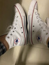 匡威（Converse）男鞋女鞋 ALL STAR系列经典帆布鞋休闲情侣休闲鞋学生板鞋 【厚底增高】中性低帮帆布鞋 A06557 39 实拍图