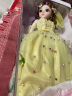 多丽丝娃娃（Doris）芭比娃娃套装大礼盒bjd玩偶洋娃娃女生公主玩具女孩生日新年礼物 桑赛-3号+礼包+衣服（共2衣） 实拍图