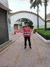 反光马甲道路施工建筑工地环卫反光背心交通警示马夹透气反光衣 加厚拉链款 荧光黄 均码 实拍图