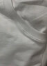 森马（Semir）[纯棉]短袖T恤男夏季简约纯色修身短t百搭t恤男 [100%棉]漂白10007 4XL 实拍图