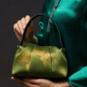 PmSix非遗桑蚕丝女包新中式国风复古绿色手提单肩斜挎旗袍包生日礼物 晒单实拍图