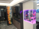 新概念鱼缸客厅落地靠墙带柜子全套生态智能小型玻璃80厘米底滤水族箱 其他尺寸颜色定制按实际改价格 晒单实拍图