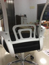 墨例（Mouurriy）电脑椅办公椅子升降转椅职员椅家用学生座椅游戏椅网布椅靠背椅 白框黑网标准钢制脚 实拍图