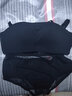 俏曼芬抹胸式无肩带内衣女小胸聚拢防滑文胸隐形bra性感胸罩防走光裹胸 黑色套装（配内裤） L 36/80(AB通杯厚约2CM) 实拍图