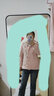 骆驼（CAMEL）冲锋衣三合一女抓绒内胆可拆卸加绒加厚防风防水 U1W1TR342 实拍图