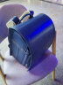Dioorso日本小学生书包男女儿童减负护脊防水耐磨双肩背包可漂浮节日礼物 深蓝色（100%日本品牌） 实拍图