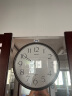 SEIKO精工时钟客厅挂钟挂墙石英钟中式轻奢钟表创意家用现代简约免打孔 QXA695ZZ 实拍图