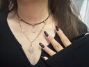 栢启歆美拉德项链太阳星星choker颈链女复古甜酷辣妹高级感学生设计叠戴 美拉德项链【双层太阳星星款】 实拍图