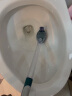 魔柚 马桶刷 洁厕刷套装加长柄厕所刷带底座清洁刷马桶刷套装-蓝色 实拍图