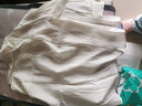 茵曼（INMAN）章若楠同款欧若风天丝薄开衫女装衬衫2025夏季新品长袖衬衣 经典款-霜白色 XL 实拍图