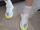 回力瑞赤兔Pro儿童专业跑步鞋男秋季皮面防水中7大童学生版轻便运动跑鞋 白桔绿【送太空手表】 网面透气 33 实拍图
