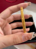 汉秀 黄金手镯女款 三生三世金镯子送妈妈送老婆生日礼物 内径54mm（金重6.94±0.1g） 实拍图