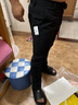 传棨西裤男修身商务正装免烫西服裤职业上班西装裤男休闲长裤子 夏季薄款黑色 33(2.5尺) 实拍图