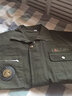 诚墨纯棉上衣工作服男士工装耐磨劳保汽修厂服电焊工作服劳保户外休闲 581军绿单上衣 190/4XL 建议体重180-210斤 实拍图