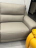芝华仕头等舱真皮单人沙发客厅小户型电动功能懒人休闲躺椅芝华士K621黄 实拍图