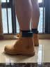 添柏岚（Timberland）踢不烂经典大黄靴高帮马丁靴户外防水真皮宽版女 10361W 37.5 实拍图