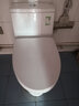 九牧（JOMOO）马桶家用防臭大冲力坐便器小户型大口径虹吸式抽水马桶陶瓷座便器 【升级抗菌盖板暴风冲刷】11383 400mm 实拍图
