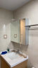 摩恩（MOEN）浴室镜柜 铝合金浴室收纳单独镜柜 卫生间镜柜 隔板可调铝合金柜 78cm +高清银镜 晒单实拍图
