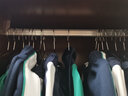 第6金（DEMETAL）不锈钢衣架304晾衣架加粗衣服架挂钩晒衣架防风内衣服挂架子衣撑 40cm成人标准款（304不锈钢） 30个装 实拍图