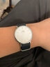 丹尼尔惠灵顿（DanielWellington）dw手表男简约时尚瑞典男士手表石英欧美腕表送男友送父亲节日礼物 银色边尼龙白盘DW258-40MM 实拍图