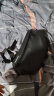 格比森磁吸扣斜挎包男士胸包单肩包大容量潮牌运动背包r1 黑色【磁吸升级版】 晒单实拍图