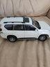 跃纪生霸道PRADO普拉多汽车模型一汽丰田 1:18 2010 越野车合金圣诞模型 白色素版现货 实拍图