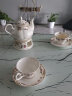 品来运 欧式茶具套装陶瓷下午茶咖啡具家用骨瓷咖啡杯套装英式红茶杯 C-富士山下午茶标准版 实拍图