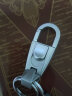 九乘（JIUCHENG）创意汽车钥匙扣男士腰挂不锈钢钥匙圈挂件钥匙链 亮铬 zb 071 实拍图