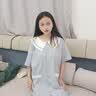 小情歌 棉质吊带睡裙女夏季少女连衣裙性感女生睡衣孕妇宽松休闲家居服 BLM40673女裙 L 女/身高160-165 体重100-120 实拍图