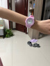 四万公里儿童电子手表学生手表女青少年初高中运动手表防水夜光闹钟 紫色 晒单实拍图