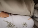 童泰（TONGTAI）宝宝外套春秋儿童衣服男女外出连帽上衣T41W135N-DS杏白110cm 实拍图