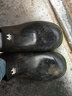 汐鲤 夏季时尚雨鞋男低帮防水鞋女短筒雨靴厨房工作套鞋钓鱼洗车胶鞋 黑拼绿底 39 实拍图