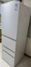 东芝（TOSHIBA）小白桃429五门日式冰箱超薄可嵌入式小户型大容量冰箱自动制冰风冷无霜多门节能家用电冰箱 GR-RM429WE-PG2B3 富士白玻璃面板 实拍图