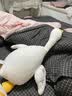 名创优品（MINISO）大白鹅毛绒公仔玩具搞怪新奇玩偶抱枕靠枕生日礼物女男孩 大白鹅1只-随机款式（67*18cm） 实拍图