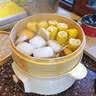 永乐佳（YONGLEJIA） 竹香电蒸笼蒸馒头定时不锈钢电蒸锅大容量多功能自动断电蒸鱼器家用蒸汽锅保温304蒸包子竹蒸锅 27CM二层竹定时保温款 实拍图