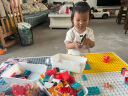 星涯优品积木桌子大颗粒儿童玩具男女孩多功能拼装学习增高桌3岁生日礼物 实拍图