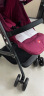 好孩子（gb）婴儿推车可坐可躺婴儿车0-3岁宝宝推车八轮避震伞车轻便折叠D678 枣红（D678-H-Q316PP） 晒单实拍图