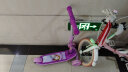 迪士尼（Disney）滑板车儿童 轮子闪光高度调节 可折叠便携滑步车 艾莎公主88120 实拍图