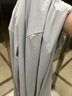 BRELRMON夏季防晒衣女男冰丝凉感连帽开衫防紫外线防晒服皮肤风衣运动外套 2020玉石白-女 M 实拍图